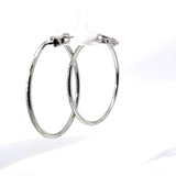 Außergewöhnliche 18Karat Weißgold Ohrringe mit 286 Brillanten