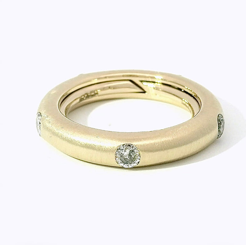 Adolfo Courrier Ring in 18 Karat Gelbgold – Eterno Big Memory-Ring