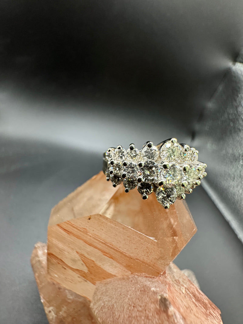 Edles Vintage-Schmuckstück in 14 Karat mit 2 Karat Brillanten