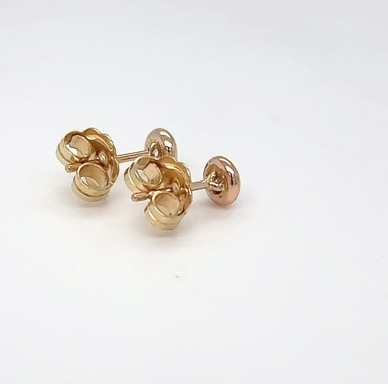 Zeitlose Brillant Stecker in 18 Karat (750) Roségold
