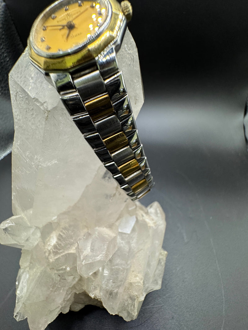 Baume & Mercier Riviera – elegante Bicolor-Damenuhr mit Diamantindexen