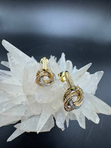 Ausgefallene Capolavoro-Ohrringe in 18 Karat Gold mit Brillanten