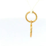 Originaler Bron Anhänger in 18 Karat Gelbgold