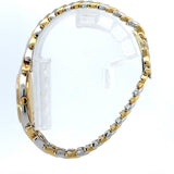 Ausgefallene Goldbaur-Uhr in 18 Karat Gelb- & Weißgold – mit Brillanten