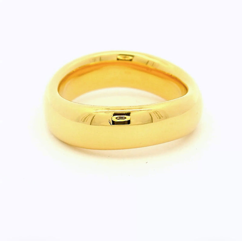 Edler Pomellato Bandring in 18 Karat strahlendem Gelbgold