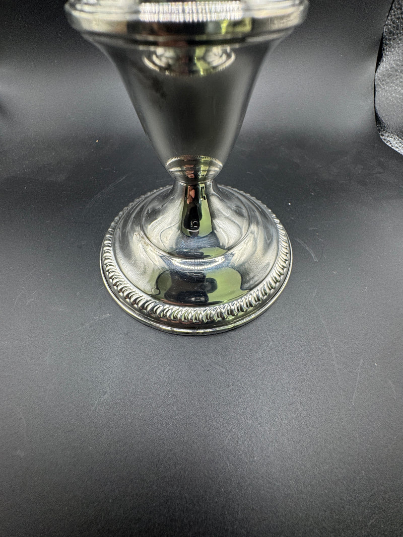 Klassischer Empire-Kerzenleuchter aus Sterling Silber (925)