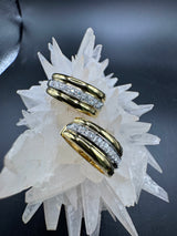 Edle Kreolen in 18 Karat Gold – handgefertigt mit hochfeinen Brillanten