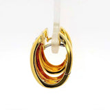 Edle Kreolen in 18 Karat Gold – handgefertigt mit hochfeinen Brillanten