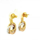 Ausgefallene Capolavoro-Ohrringe in 18 Karat Gold mit Brillanten