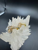 Ausgefallene Capolavoro-Ohrringe in 18 Karat Gold mit Brillanten