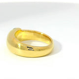 Handgefertigter Ring von Jaufmann in 18 Karat Gold mit Brillanten