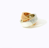 Zeitloser Love-Anhänger in 18 Karat Weiß- &amp; Roségold