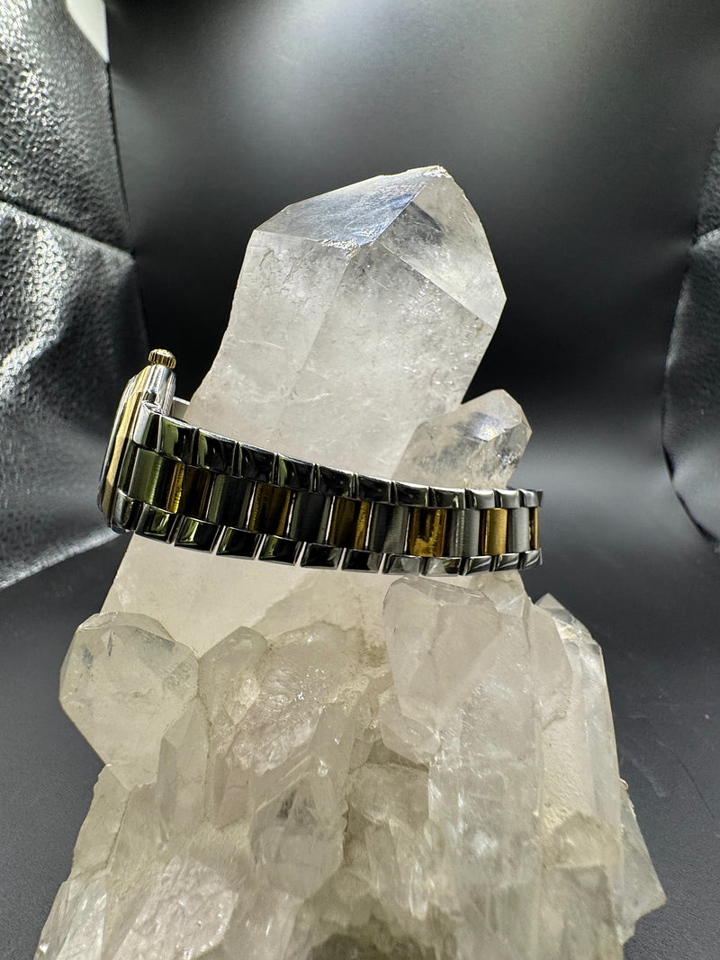 Baume & Mercier Riviera – elegante Bicolor-Damenuhr mit Diamantindexen