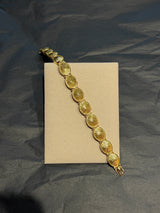 Massives Designer-Armband von Fries Arauner in 18 Karat (750) Gelbgold