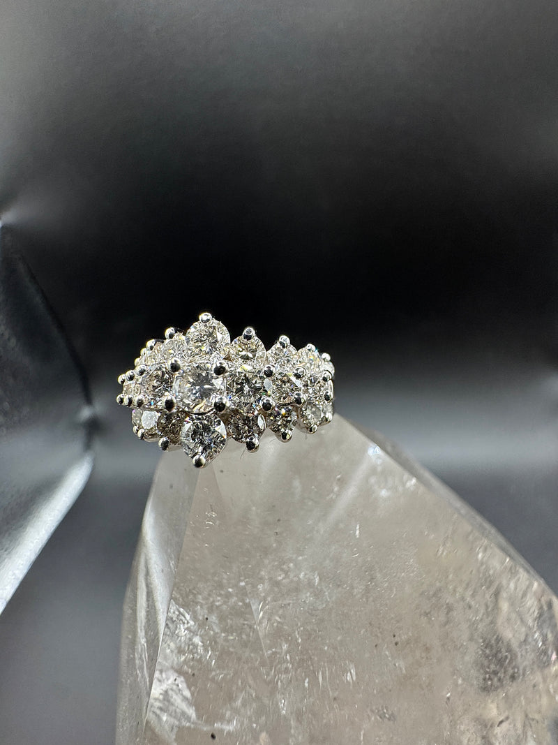 Edles Vintage-Schmuckstück in 14 Karat mit 2 Karat Brillanten