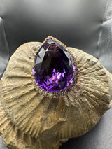 Exquisites Crivelli-Schmuckstück aus 18 Karat Roségold mit Amethyst