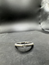 Zeitloser Adolfo Courrier Ring in 18 Karat Weißgold mit Brillanten - Eterno