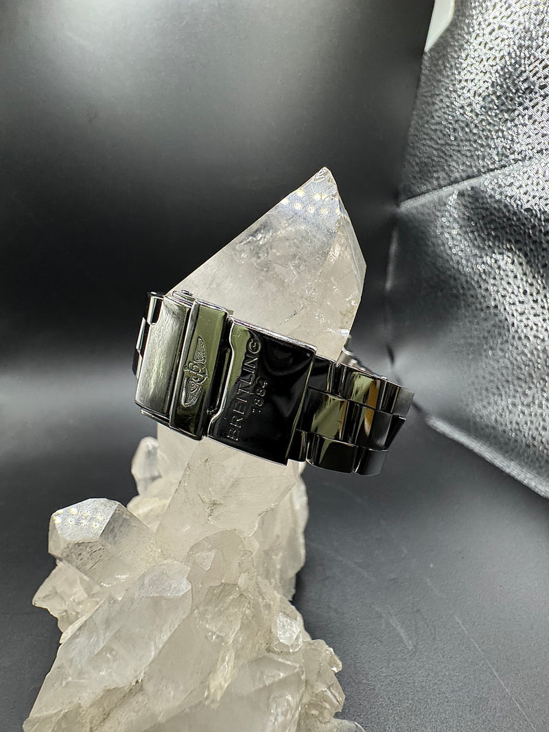 Elegante Breitling Colt Ocean Damenuhr mit Diamantlünette – Full Set, neuwertig