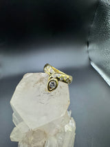 Eleganter Ring in 14 Karat Gelbgold mit feinen Brillanten