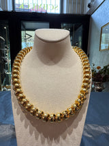 Unfassbar edles Set aus Halskette & Armband in 18 Karat Gelbgold