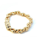 Ausgefallenes Armband in 14 Karat (585) Gelbgold