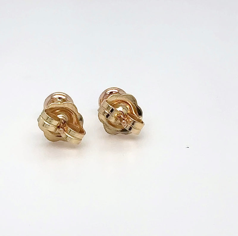 Zeitlose Brillant Stecker in 18 Karat (750) Roségold