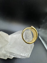 Handgefertigter Ring von Jaufmann in 18 Karat Gold mit Brillanten