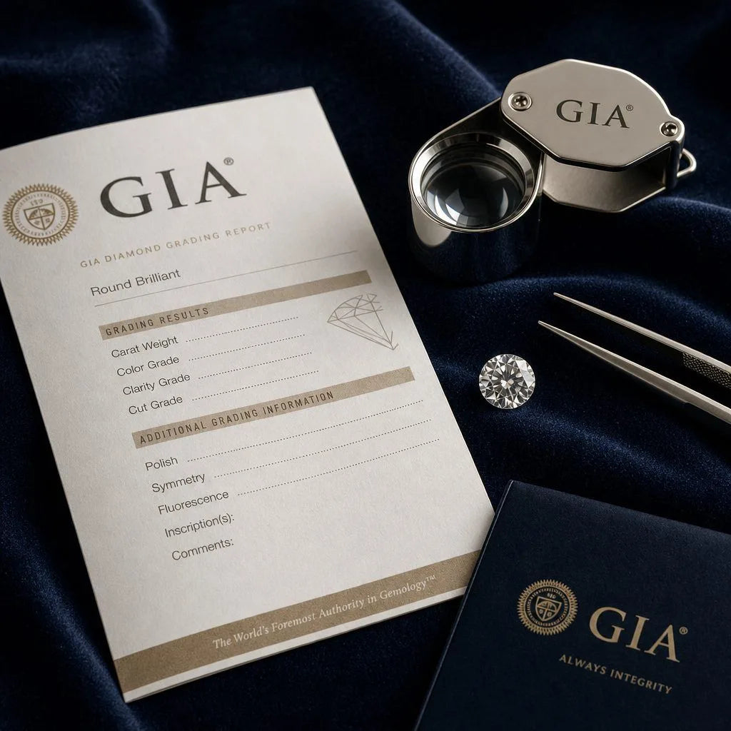 GIA diamond grading