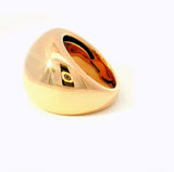 Massiver kuppelförmiger Rosegold Ring in 14 Karat (585)