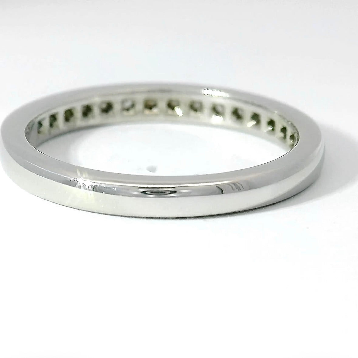 Hochwertiger Tiffany & Co. Memory Ring in 950 Platin mit Brillanten
