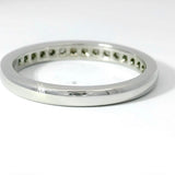 Hochwertiger Tiffany & Co. Memory Ring in 950 Platin mit Brillanten