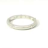 Zeitloser Adolfo Courrier Ring in 18 Karat Weißgold mit Brillanten - Eterno