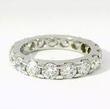 Massiver Memory Ring in 18 Karat Weißgold mit hochfeinen Brillanten