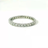 Moderner Memory Ring in 14 Karat Weißgold mit Brillanten