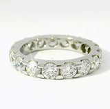 Massiver Memory Ring in 18 Karat Weißgold mit hochfeinen Brillanten