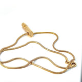 Elegantes Collier in 14 Karat (585) Gelbgold mit Brillant