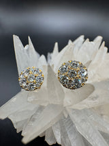 Moderne Brillantstecker in 18 Karat Gelbgold mit hochfeinen Brillanten