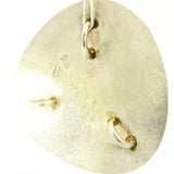 Einmaliger Anhänger in 925 Sterling Silber & 18 Karat Gold mit Natur-Feueropal