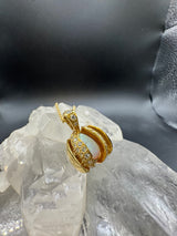 Edler Anhänger in 18 Karat Gelbgold mit Brillanten & Opal – von Goldbaur