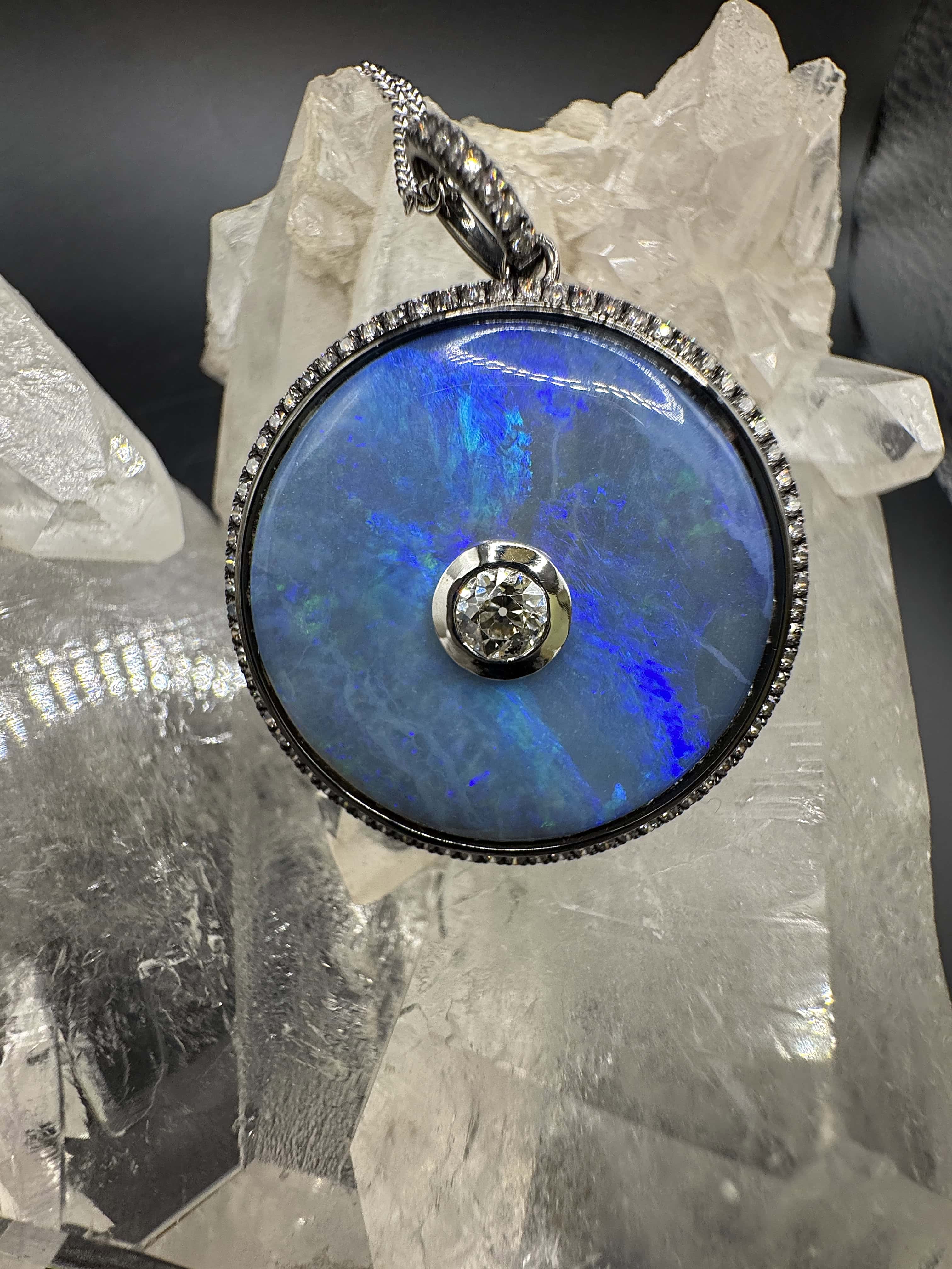 Australian solid opal