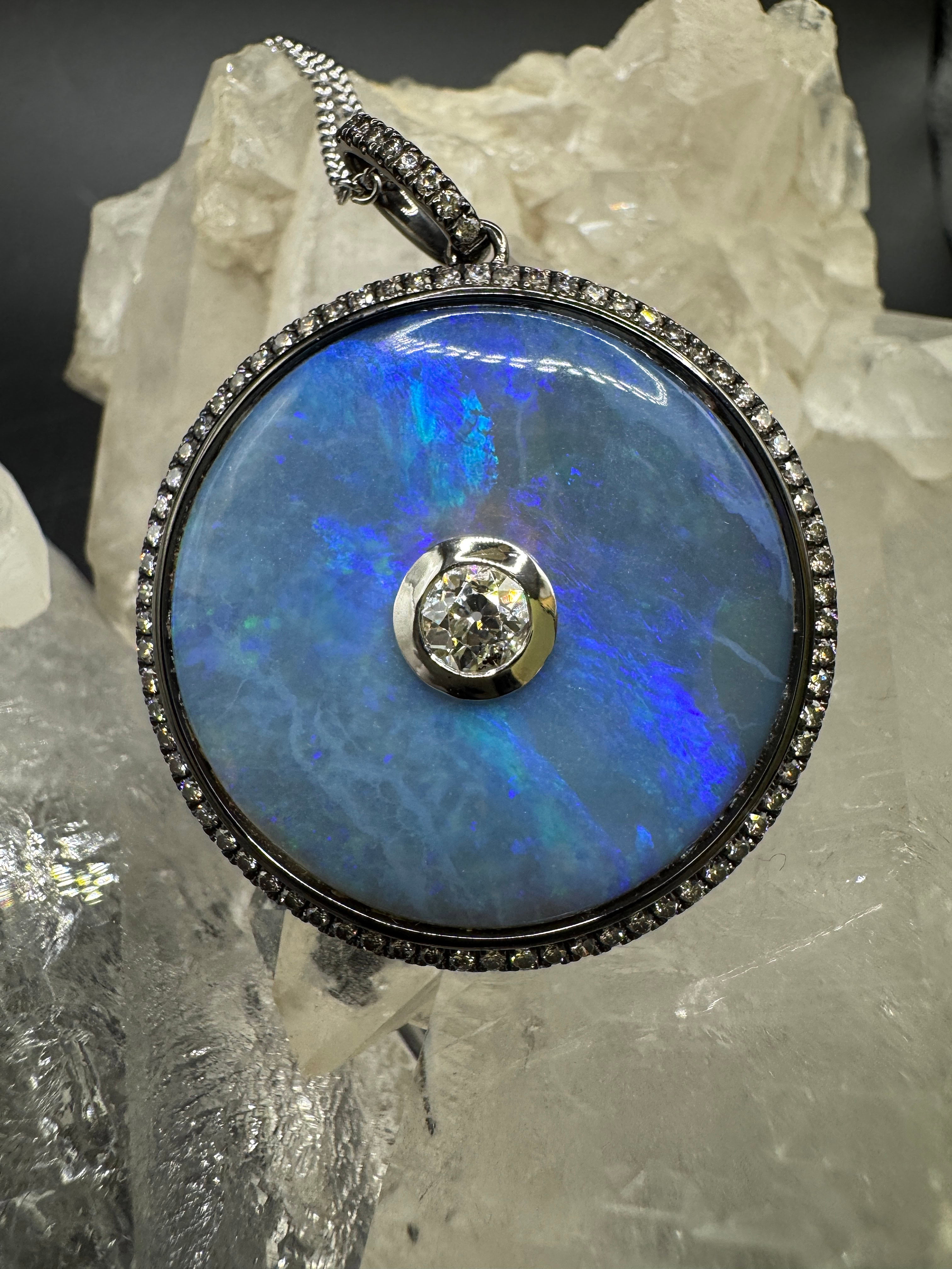 Australian solid opal