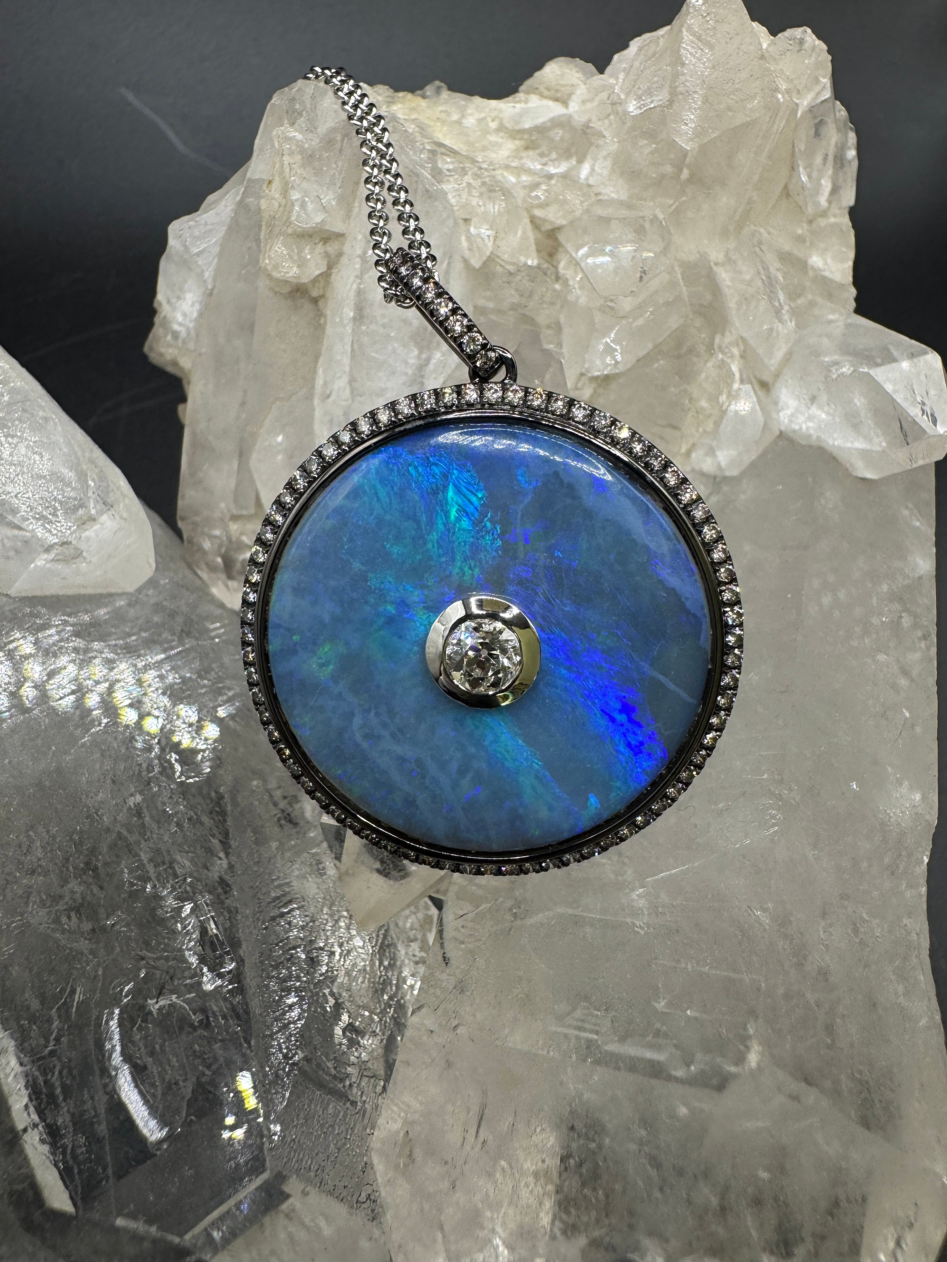 Australian solid opal