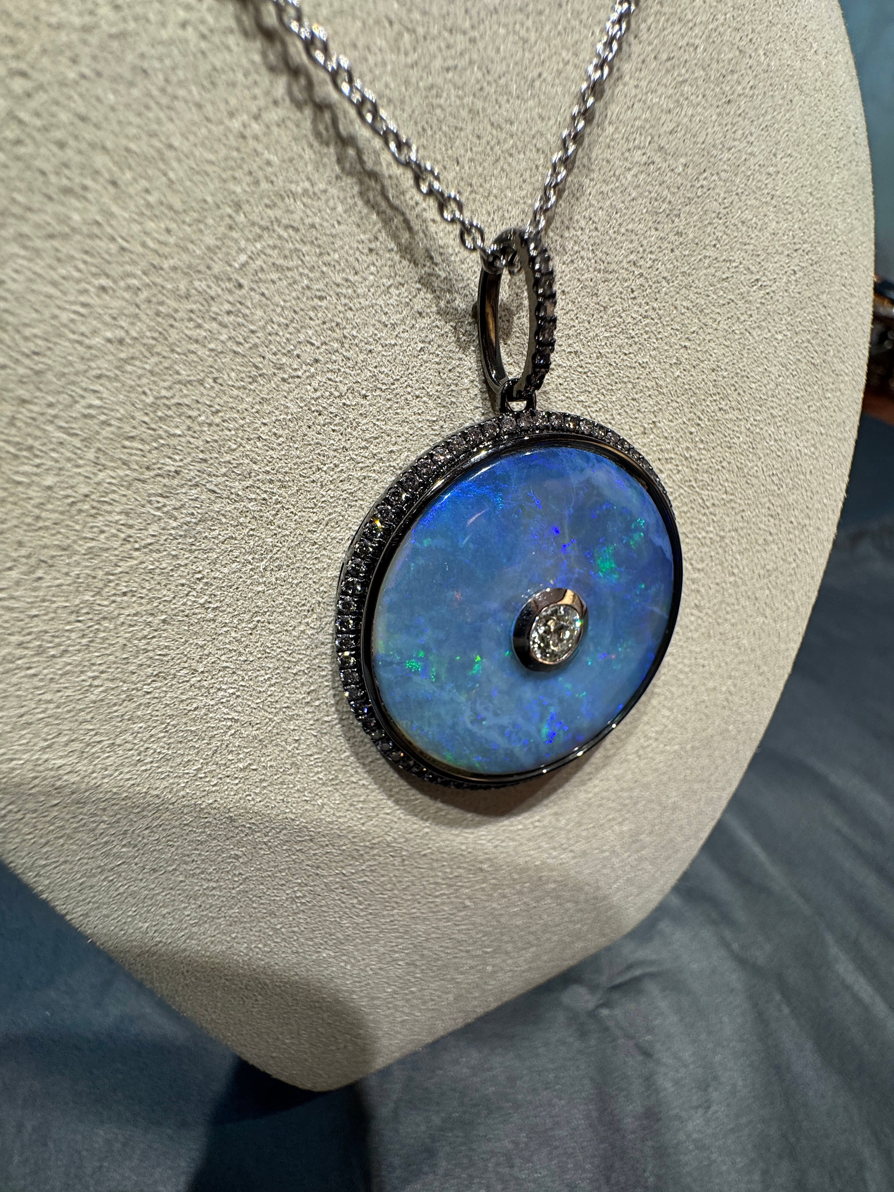 Australian solid opal