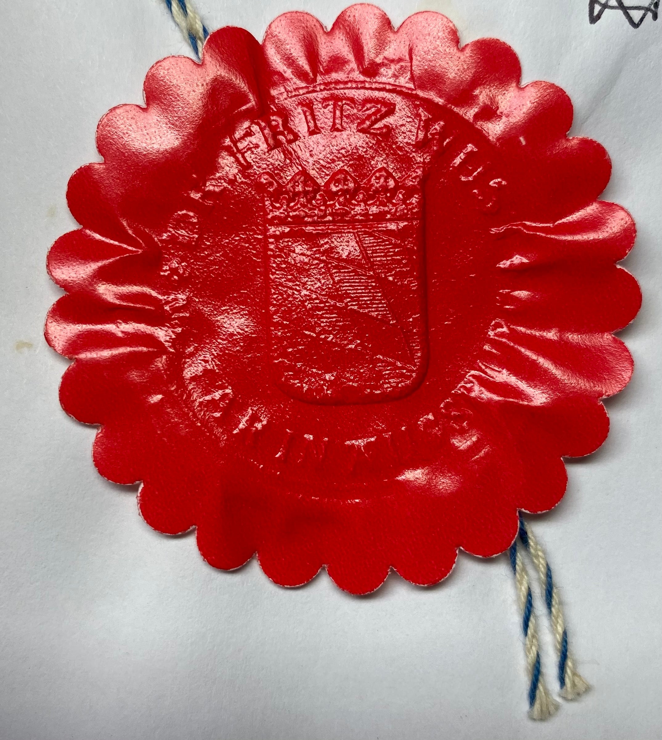 Schmuck Schroll Gründungsurkunde Augsburg