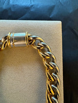 Original IsabellaFa Armband in 18 Karat Gelbgold und 950er Platin mit Diamant