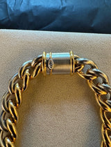 Original IsabellaFa Armband in 18 Karat Gelbgold und 950er Platin mit Diamant