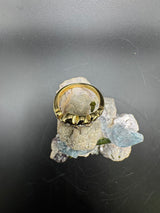 Stilvoller und eleganter Ring in 18 Karat Gelbgold mit hochfeinen Brillanten