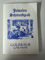 Ausgefallene Goldbaur-Uhr in 18 Karat Gelb- & Weißgold – mit Brillanten