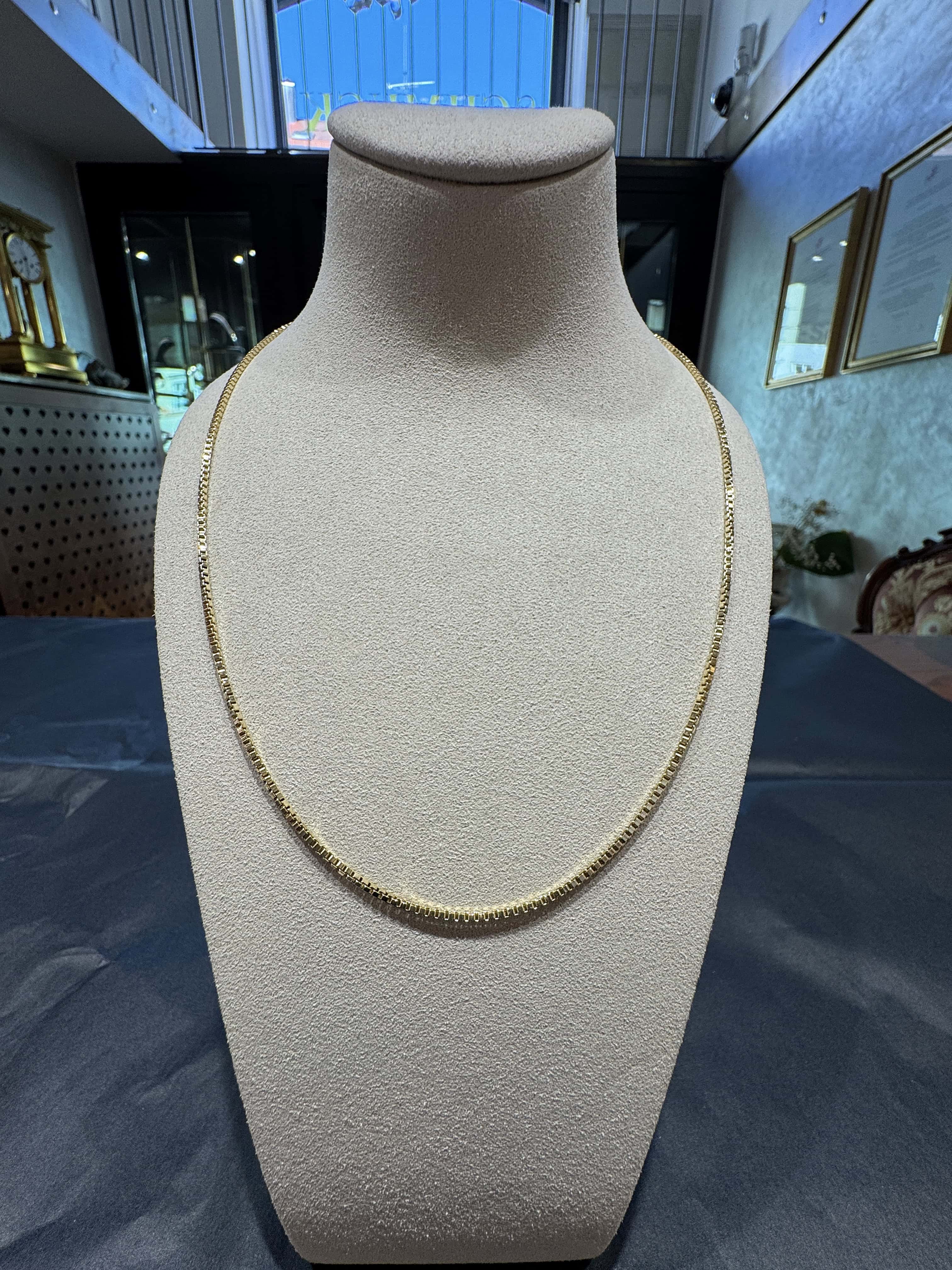 Zeitlose Venezianerkette in 14 Karat Gelbgold von Friedrich Binder