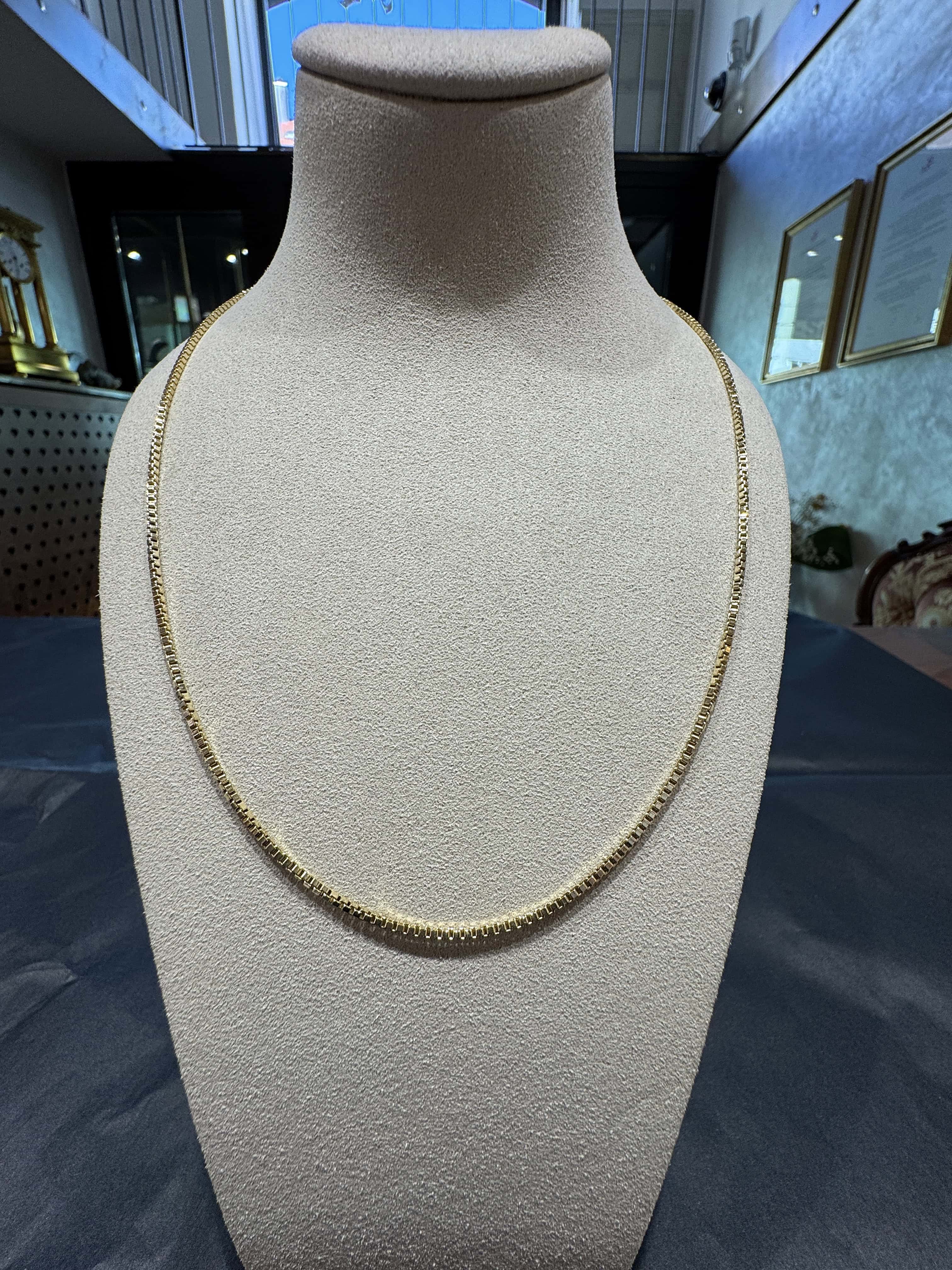 Zeitlose Venezianerkette in 14 Karat Gelbgold von Friedrich Binder